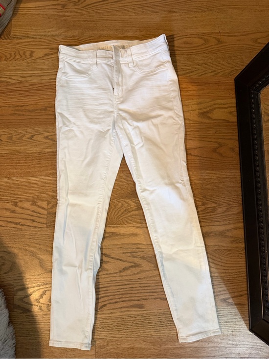 American Eagle Outfitters Denim - American Eagle Outfitters White Skinny Jeans
